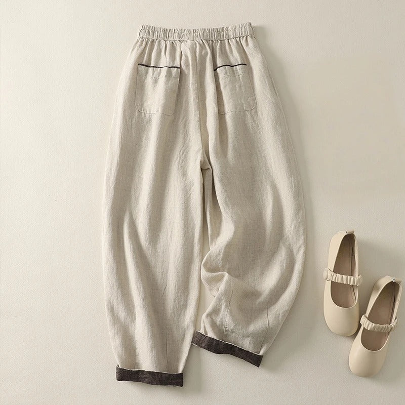 MARVA LINEN TROUSERS