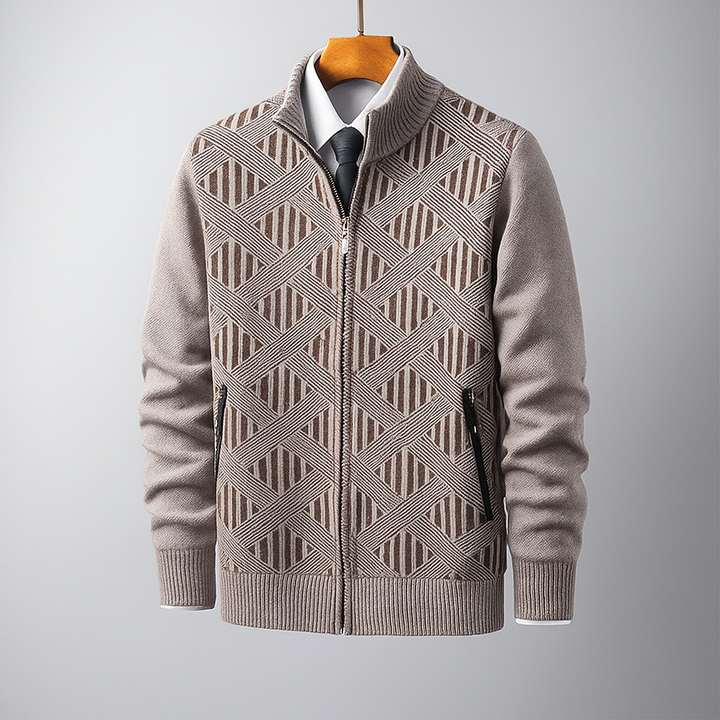 Langford Cashmere Zip Jacket