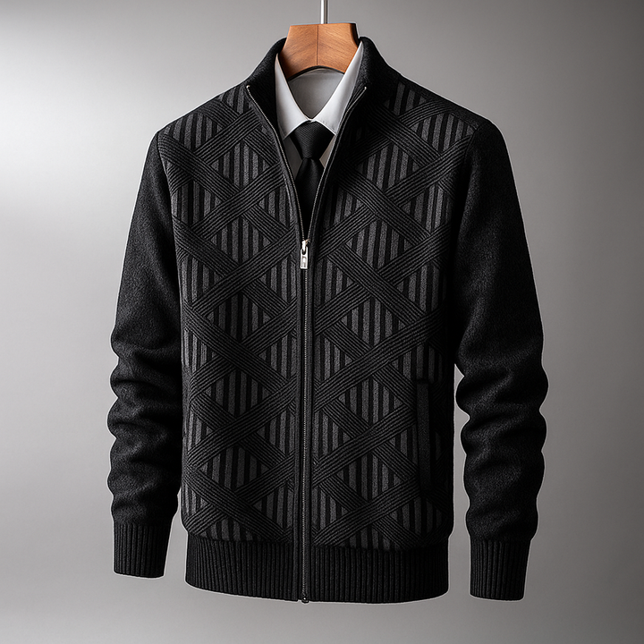 Langford Cashmere Zip Jacket