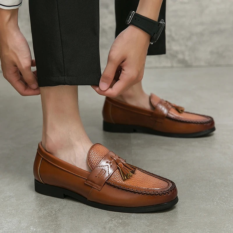 Emilio Authentic Leather Loafers