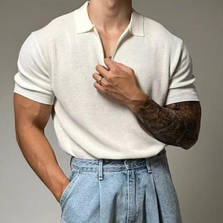 Monarch Zip-Up Muscle Tank