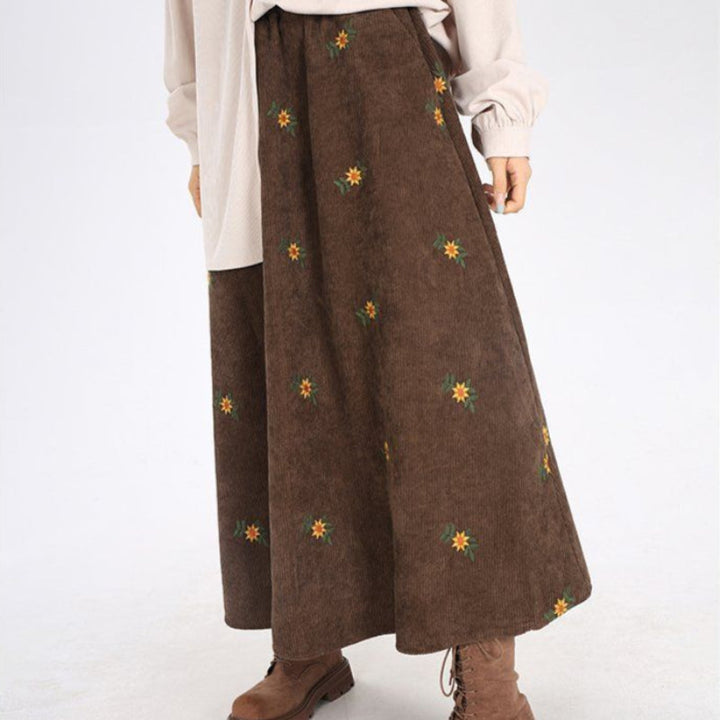 ELORA™ Stitched Embroidery Skirt