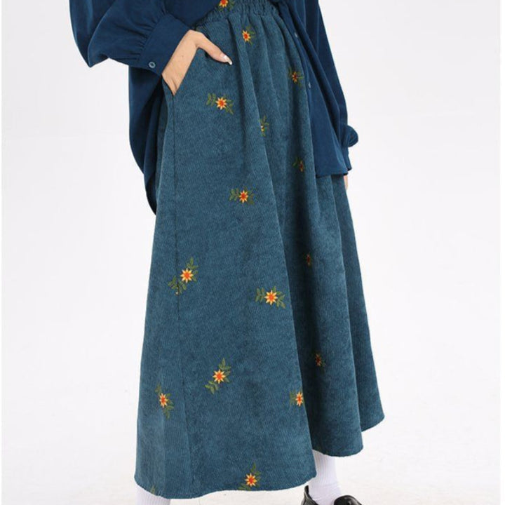 ELORA™ Stitched Embroidery Skirt