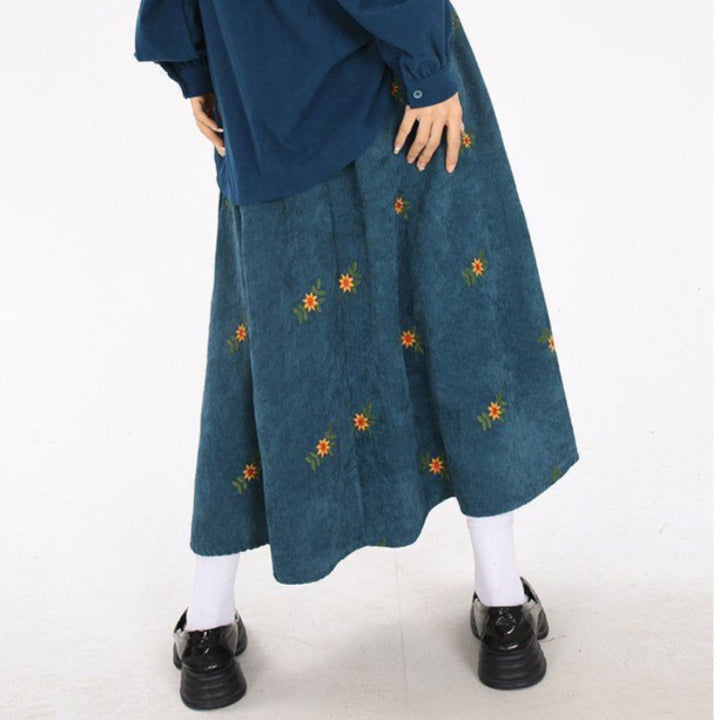 ELORA™ Stitched Embroidery Skirt