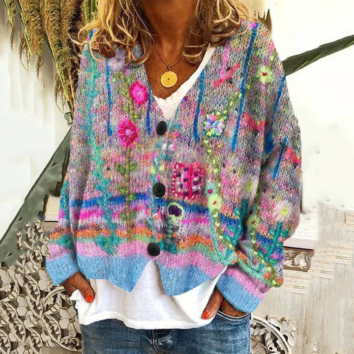 Elise Leroy Boho Chic Cardigan