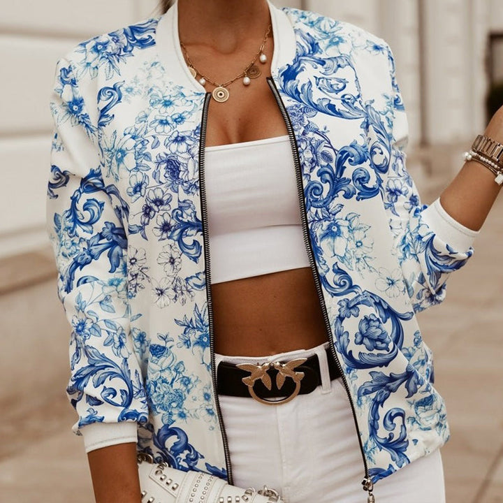 Elise Leroy Lightweight Floral Jacket