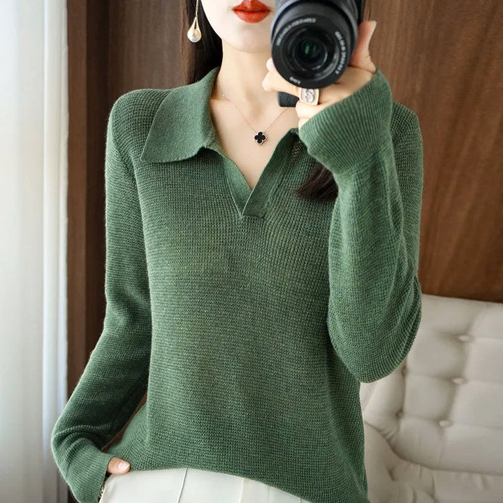 Elise Leroy Luxurious Knit Sweater