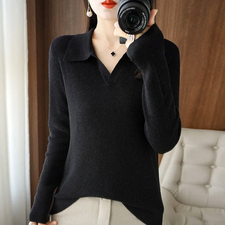 Elise Leroy Luxurious Knit Sweater