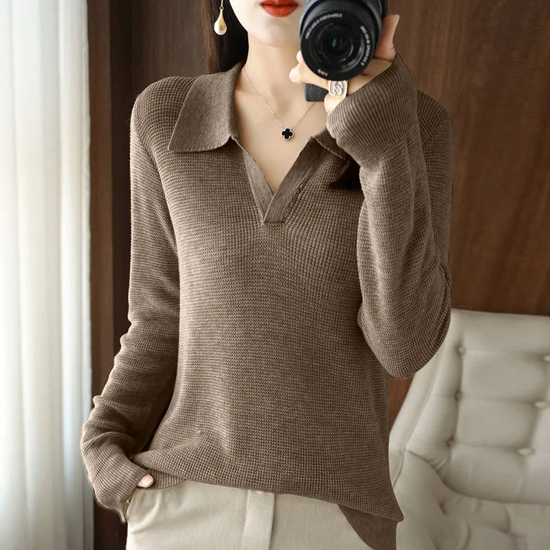 Elise Leroy Luxurious Knit Sweater