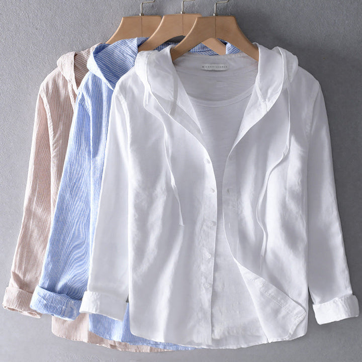 Morning Glow Linen Shirt