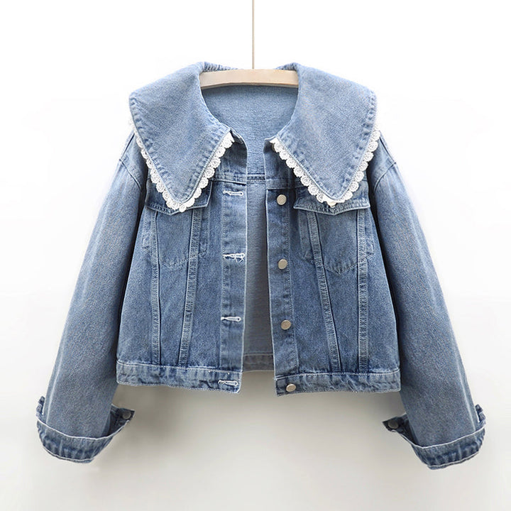 Giuliana Classic Vintage Denim Jacket