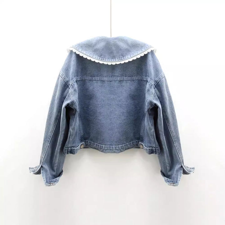 Giuliana Classic Vintage Denim Jacket
