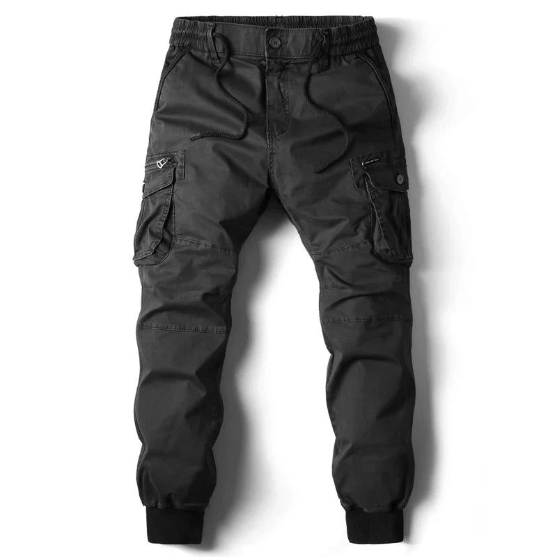 Tailored Slim Cargo Trousers