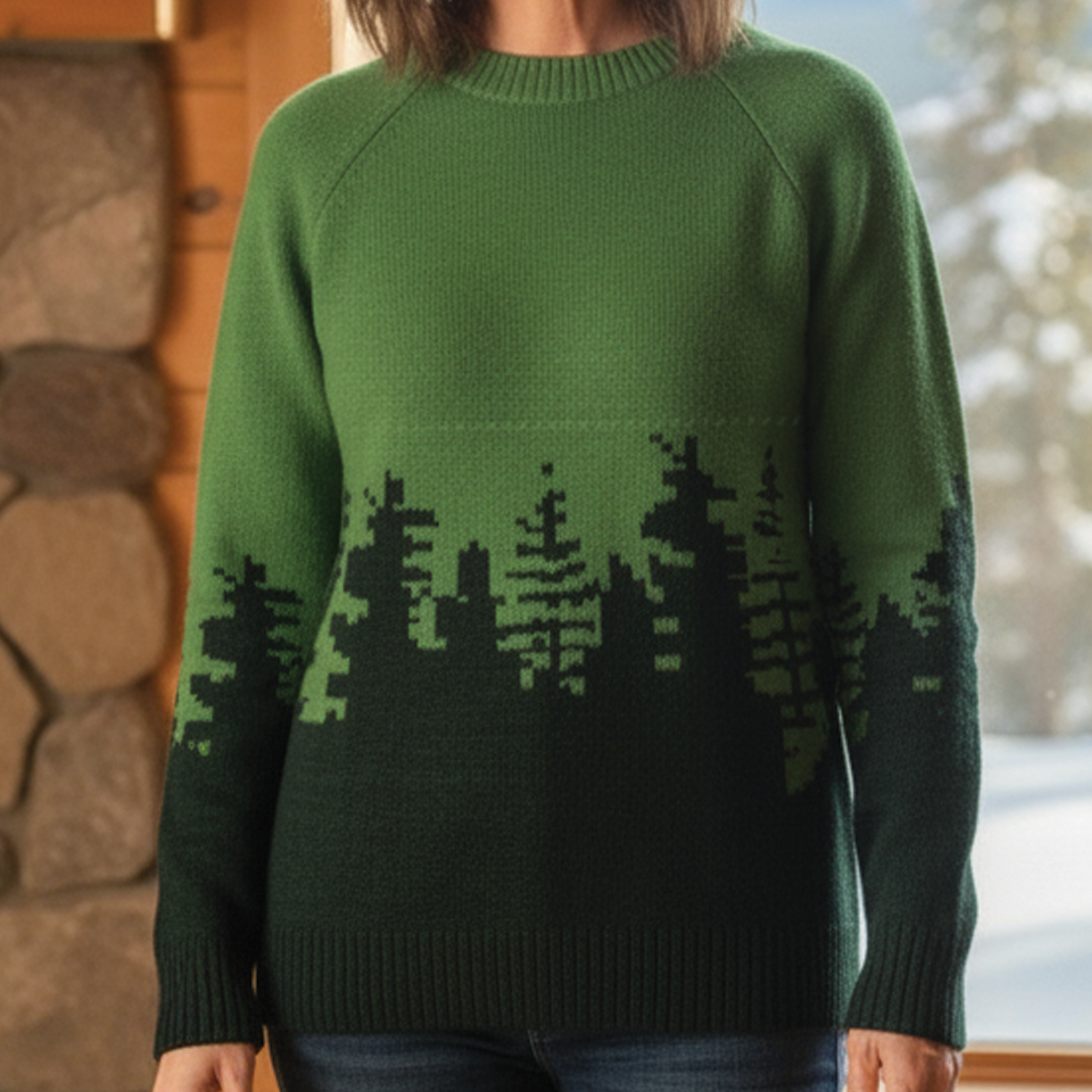 Sacha - Patterned Knit Sweater