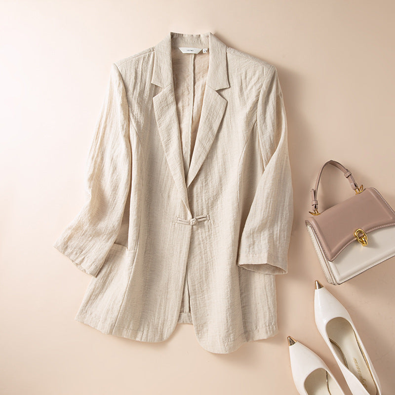 ELLA LINEN JACKET