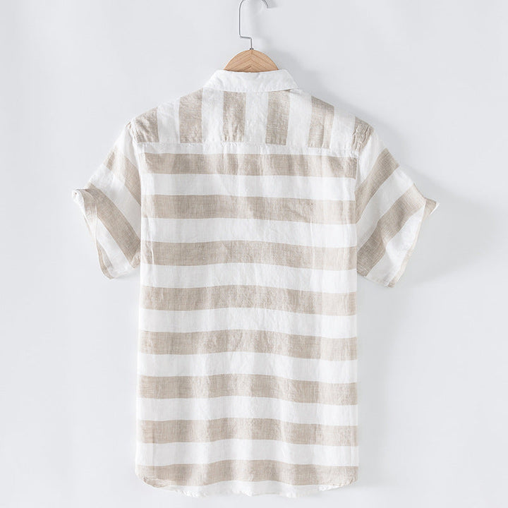 CARLO LINEN BUTTON-DOWN SHIRT