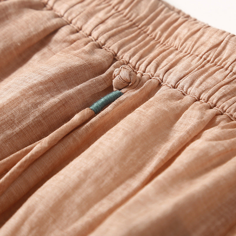 Luna Lightweight Linen Trousers