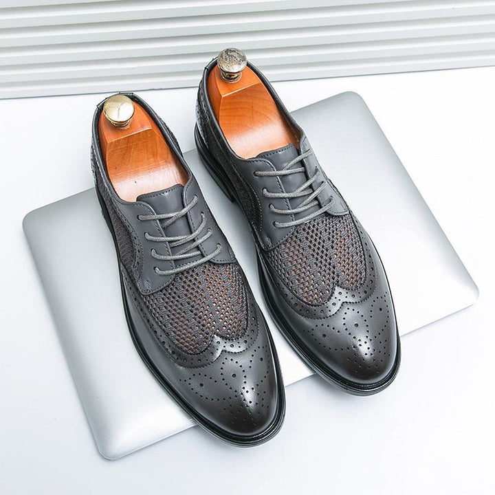 Evano Genuine Leather Oxford Shoes