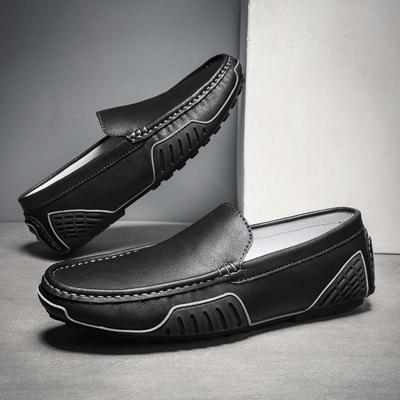 Authentic Salvatore Leather Loafers