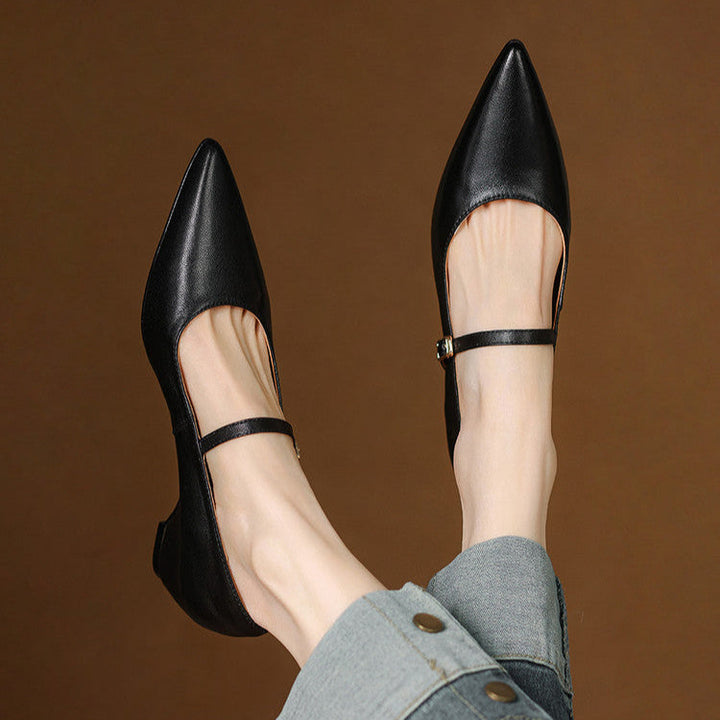 Felcia Authentic Leather High Heels