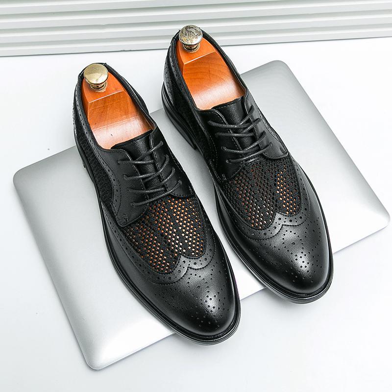 Evano Genuine Leather Oxford Shoes
