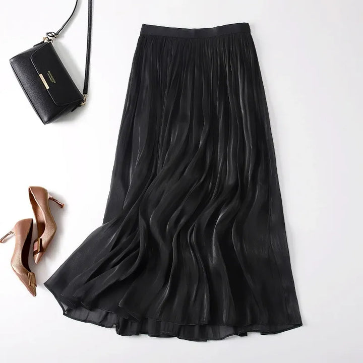 Rita Linen Midi Skirt