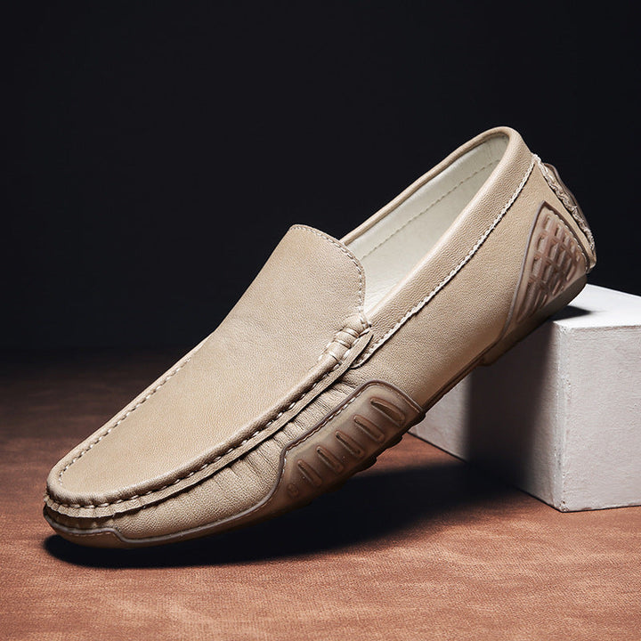 Authentic Salvatore Leather Loafers