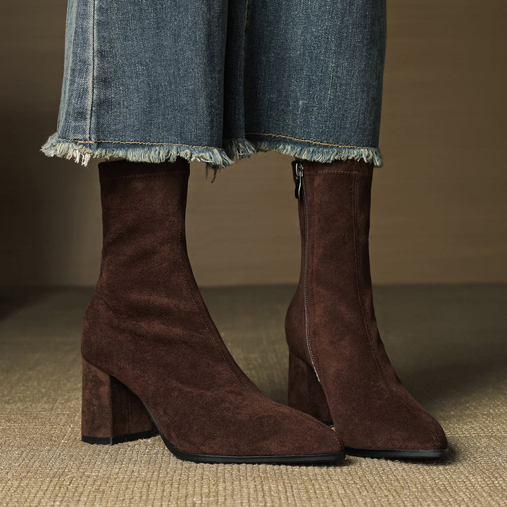 Authentic Suede Alora Boots