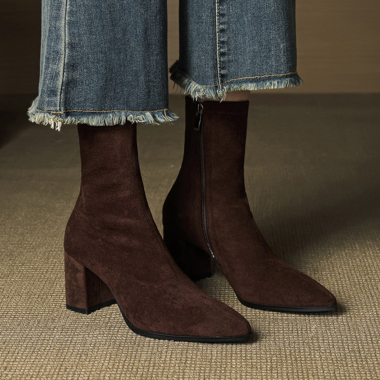 Authentic Suede Alora Boots