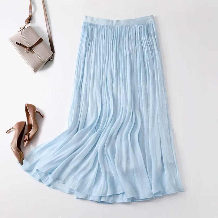 Rita Linen Midi Skirt