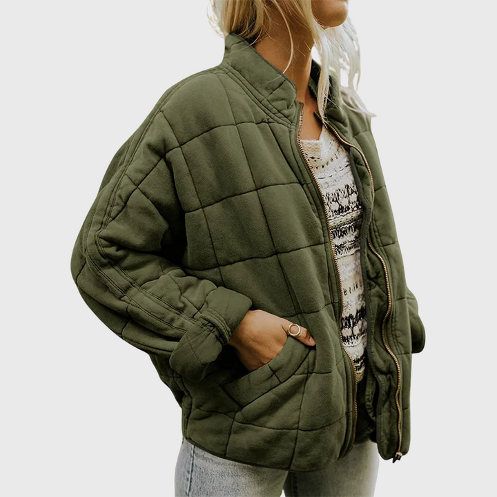 Sandra - Quilted Zip Jacket