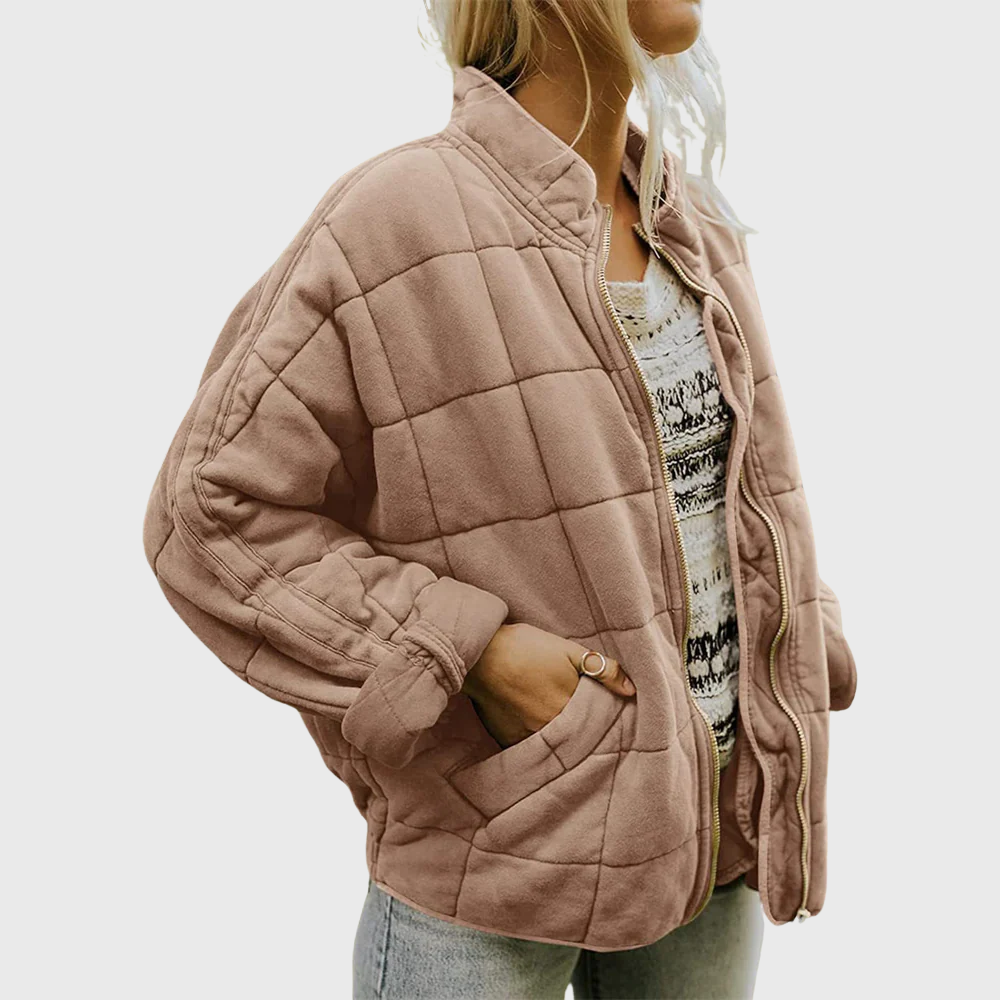 Sandra - Quilted Zip Jacket