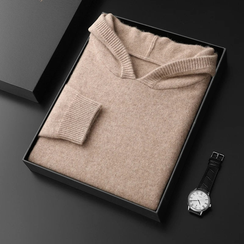 Marvin Cashmere Pullover Hoodie