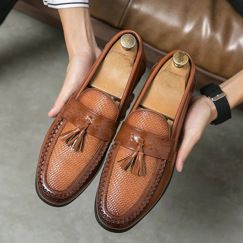 Emilio Authentic Leather Loafers