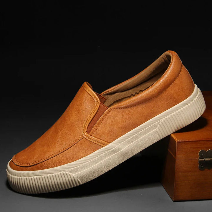 Enzo Genuine Leather Loafers