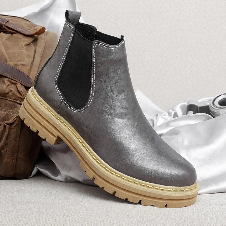 Authentic Leather Chelsea Boots