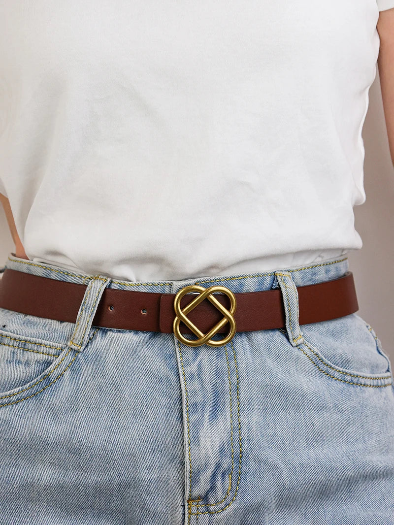 Everlyn Suede Loop Belt