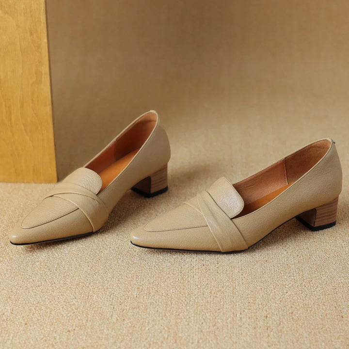 Naira Authentic Leather Heels