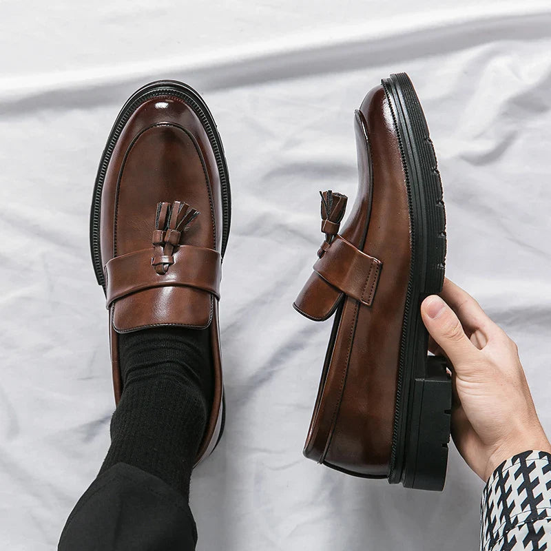Cruz Authentic Leather Loafers