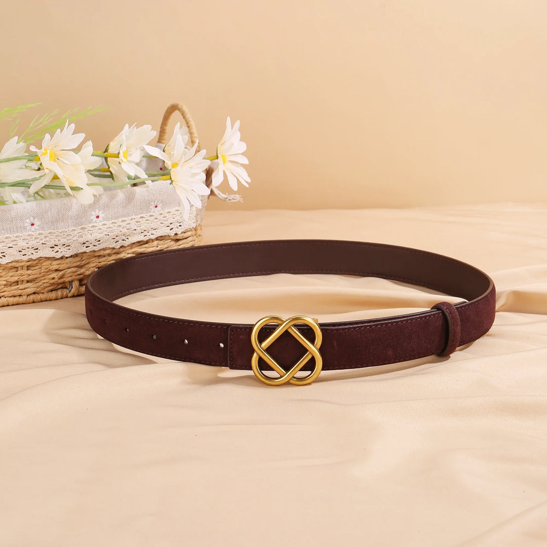Everlyn Suede Loop Belt
