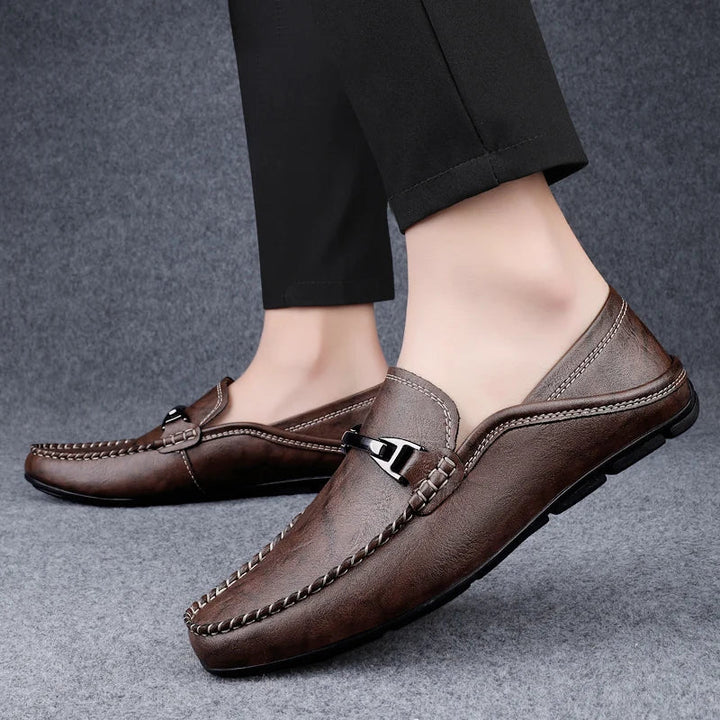 Miler Authentic Leather Loafers