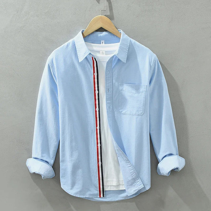 VINCE Linen Button-Up Shirt