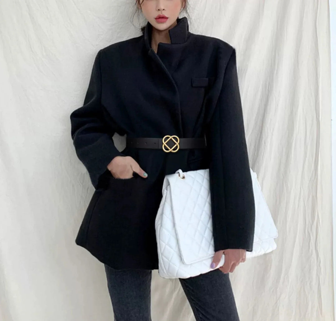 Everlyn Suede Loop Belt