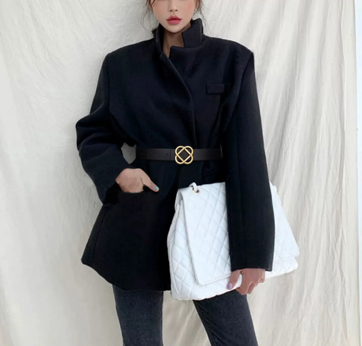 Everlyn Suede Loop Belt