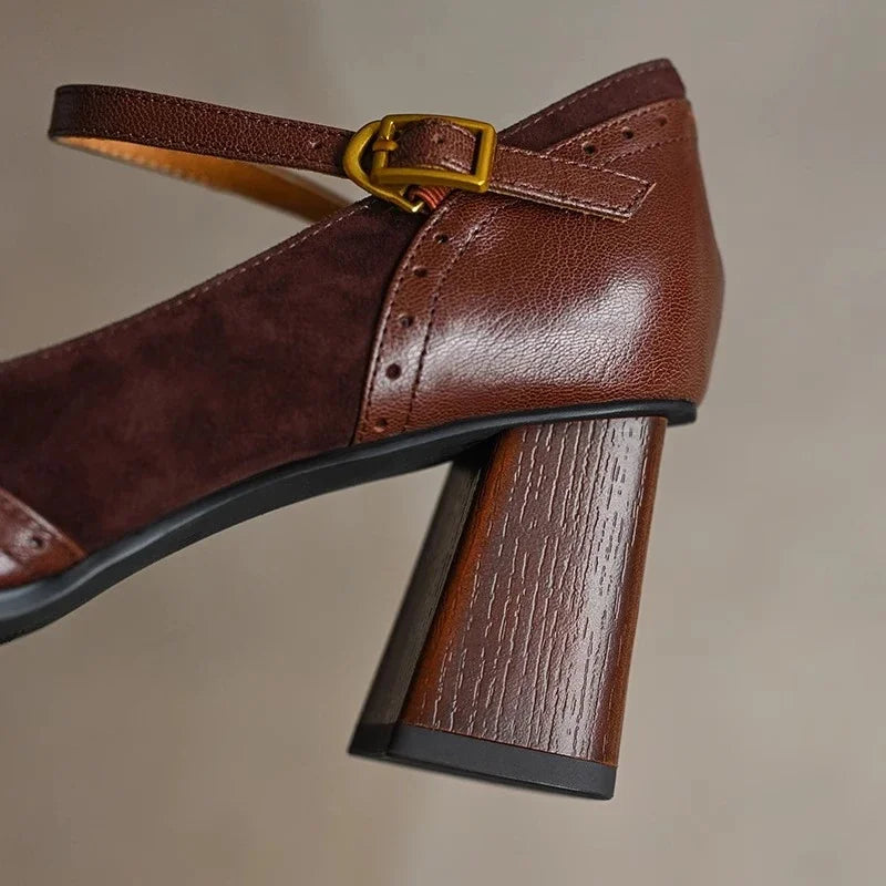 Camille Leather Pump