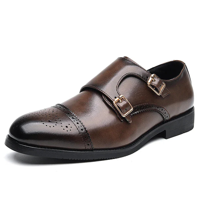 Antonio Double-Monk Strap Shoes