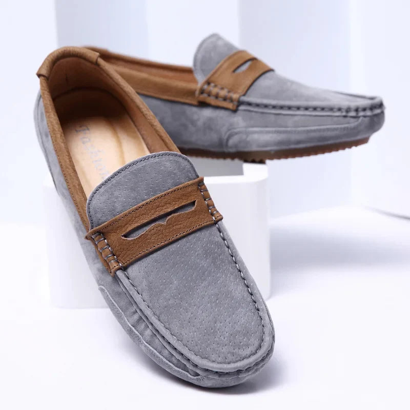 Authentic Suede Loafers
