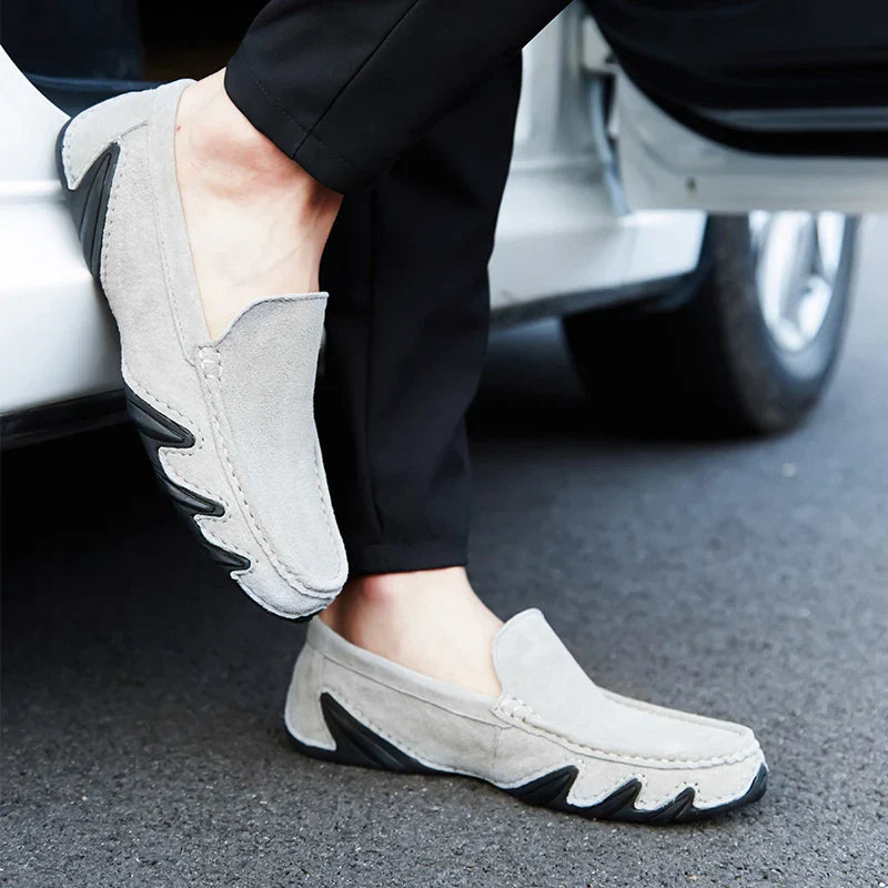 Alessandro Suede Slip-On Loafers