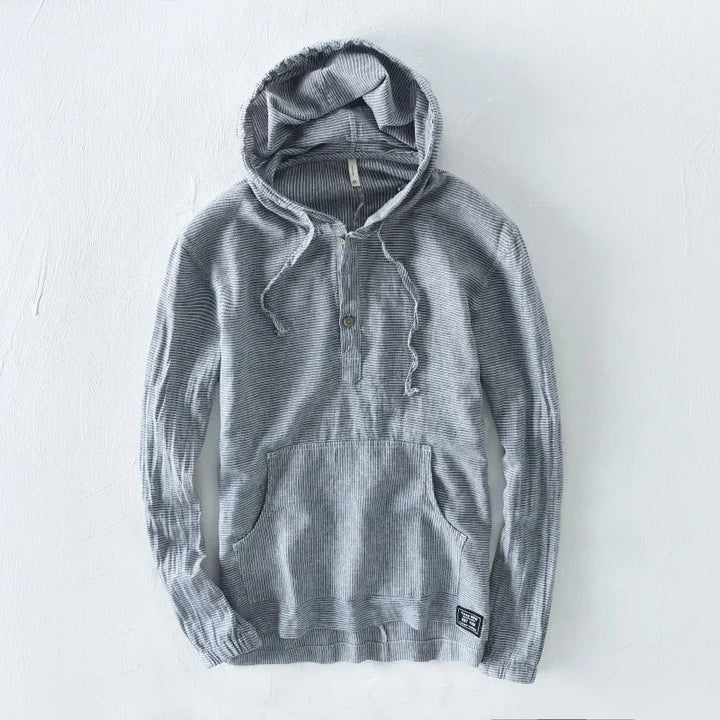 Casa Linen Pullover Hoodie