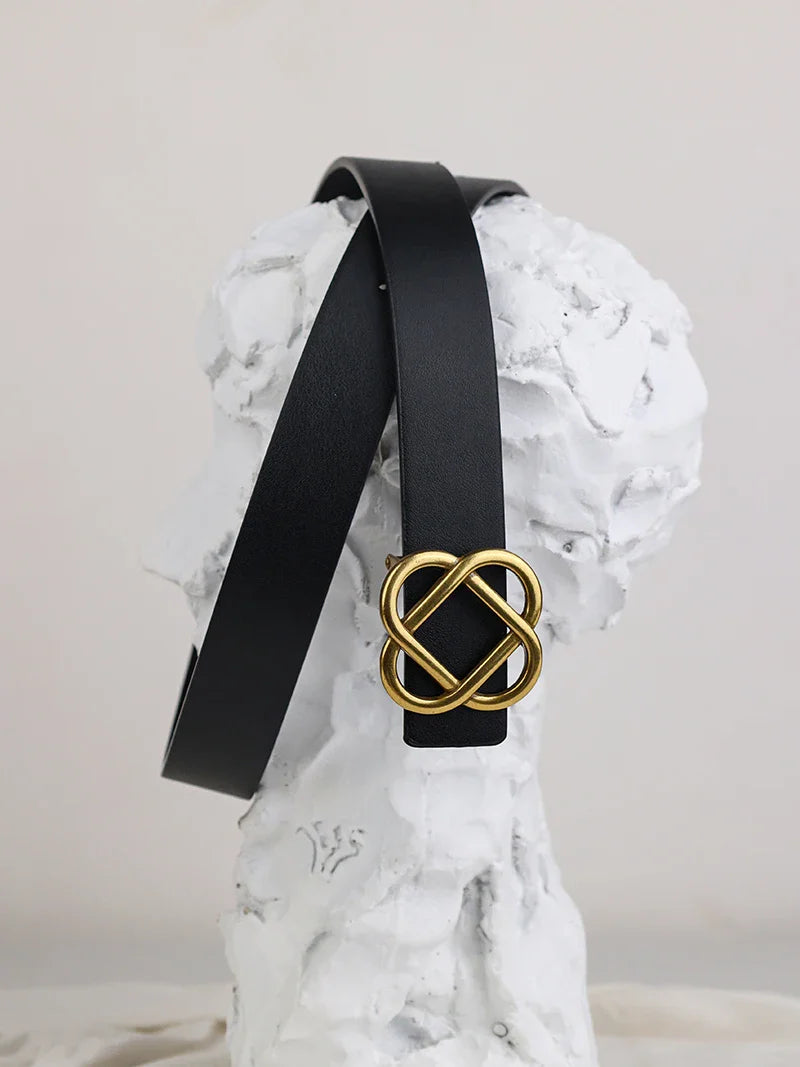 Everlyn Suede Loop Belt